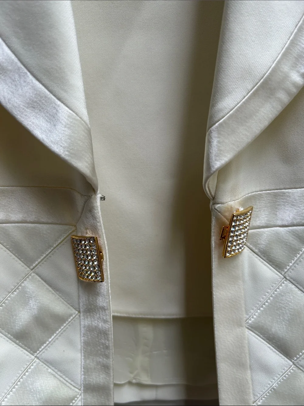 Sioni Cream Size 12 Vintage Elegant Formal